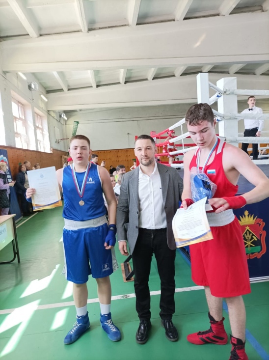 V открытый турнир по боксу среди юношей на приз главы Крапивинского округа